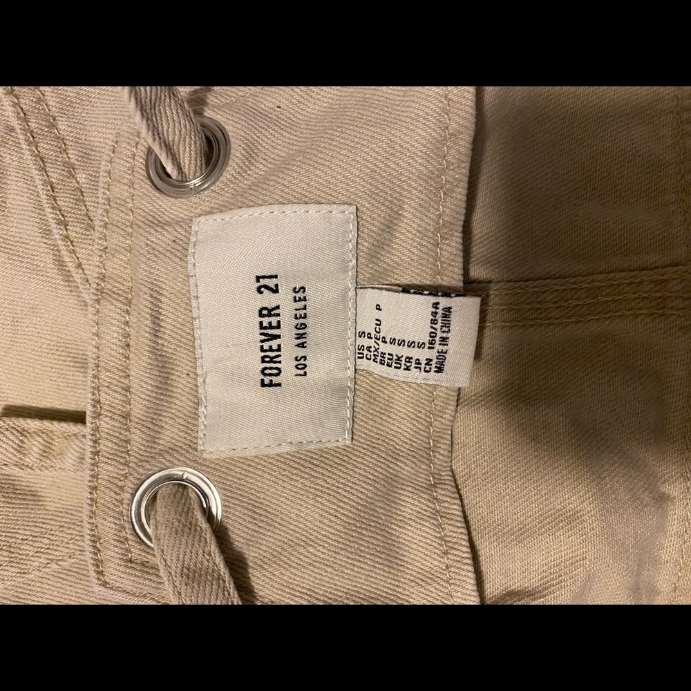 Overalls dress! Khaki